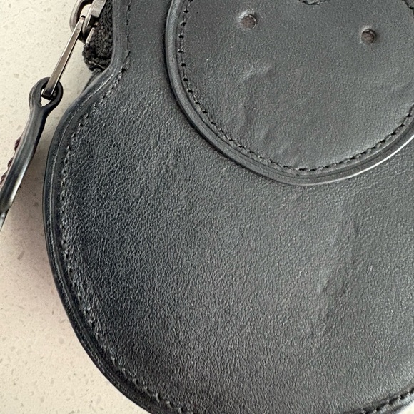 Coach leather Black Owl-Shaped Coin Purse - Picture 2 of 11